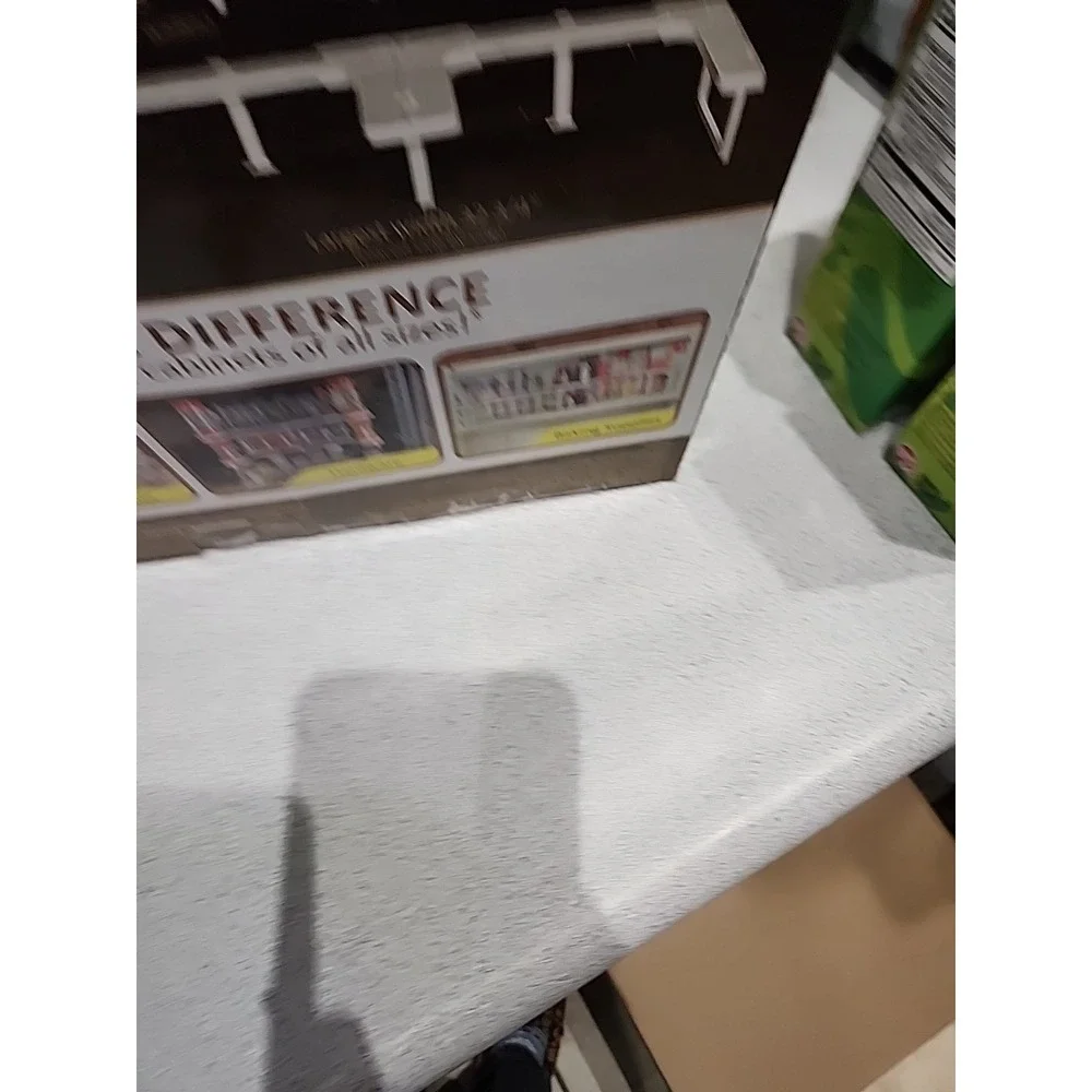 Spicy Shelf Stackable Cabinet Organizer White Never Used Open Box